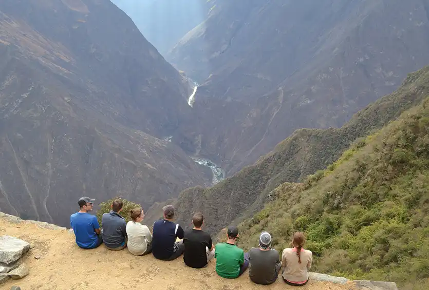 Looking-at-the-Apurimac-Canyon-Choquequirao